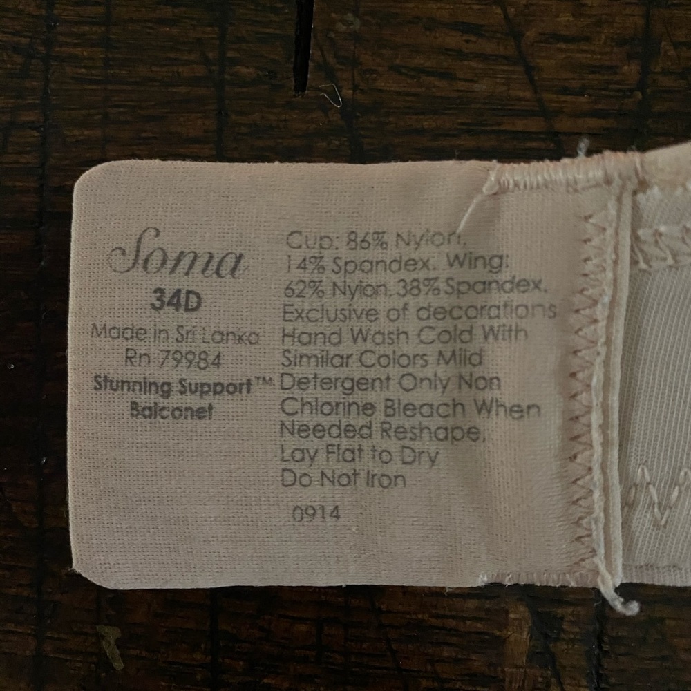 Soma Stunning support - 34D